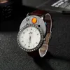 Mujeres de pulsera Jefe de lujo Diamond Watches Hombres USB Cargando Quartz de encendedor en llamas Relogio Masculino Reloj