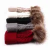 Infantil Bebé Menino Menina Mamãe Inverno Malha Quente Soft Beanie Chapéu de Cabelo Cabelo Para Crianças Adultas Correspondência Da Família