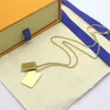 Mode hanger kettingen voor vrouw ketting sieraden tas stenen hangers goede kwaliteit 2 kleuren met geschenkverpakking3782759