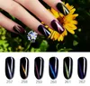 7ml 6Color blauw rood cateye Gelpolish glanzende Gel Polish Kleuren cat eye Nail Supplies Led Gel Polish voor nagels