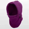 Unisex Polar Hood Hapt Happ Casual Beanie Ciepłe owłosione śnieg Czapka z maską Maska Wiatroszczelna rowerowe bombowiec kapelusze dla Unisex 9.22 Y21111