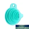 Mini imbuto pieghevole Imbuto pieghevole in silicone Imbuti portatili pieghevoli Essere appeso Erogazione di liquidi per uso domestico Telescopico Prezzo di fabbrica Design esperto Qualità