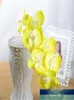 10ピース/ロットのライフエルな人工蝶蘭花シルクPhalaenopsisの結婚式の家のDIYの装飾偽の花装飾的な花輪工場価格専門のデザイン