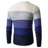 Męski sweter 2020 Nowa Wiosna Jesień Moda Dorywczo Sweter O-Neck Slim Fit Dzianie Mężczyźni Pullover Długi Rękaw Płaszcz Y0907