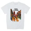 Moda Camiseta Tintin Adventure Animação clássica t - shirts Top T-shirt de manga curta T-shirts