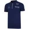 A nova temporada de F1 Fórmula 1 Racing Suit Team Fan Camiseta Polo Macacão de corrida masculino de manga curta é personalizado no mesmo estilo