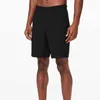 L-008 homens funcionando shorts disjuntor workout ao ar livre apertadas calças de calça 2-em-1 stealth esportes ginásio yoga calças de fitness macho marca de moletom