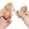 peanut peapods pea squishes tik tok squeeze toys dimple Keychain Stress Relief key ring anti ADHD vent balls toy Squeezy peas H33HZ7S