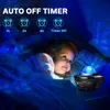 Laserbelysning Starry Sky Projection Atmosfär Lampa Bluetooth Music USB Fjärrkontroll Flame Vattenmönster Led Holiday Christmas Night Light