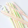 NEW100pcs/bag Disposable Plastic Drinking Straw colorful Bend Drink Straws Fruit Juice Milk Tea Pipe Bar Party Accessory RRA9648