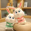 30cm rabbit plush toy stuffed animal doll high quality cute rabbits dolls pillow decoration children birthday gifts