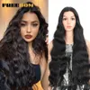 28 inch synthetic lace wig