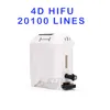 Cartuccia HIFU 4D di alta qualità one shot 12 linee totali 20000 scatti / sensore HIFU o testa hifu per macchina hifu 4D 3D
