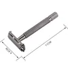 Butterfly Double Edge Safety Metal Classic Manual Single Blade Razor voor mannen Dames Wet Shave