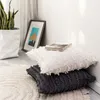 Capa de travesseiro de Natal Linhagem de linho de algodão Fronha criativa Caso decorativo nórdico para sofá -cama Cushion/decorativo