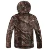 Herrenjacken Taktische Softshelljacke Männer Armee Wasserdichte Jagdkleidung Militärische Tarnung Outwear Fleecemäntel Outdoor