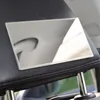 Other Interior Accessories 15x8cm Car Mirror Stainless Steel Portable Makeup Auto Sun-Shading Visor HD Mirrors Car-styling Supplies
