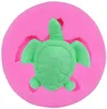 Sea Turtle Cake Mold Silicone Candy Fondant Mould Tortoise Chocolate Making for Desserts DIY Baking Muffin Bread Decoration Tools 1222274