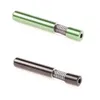 Metalen lente Smoking Pipe Multi Kleuren Lengte 52mm / 82mm Diameter 8mm Aluminium One Hitter Snuff Snorter Sniffer