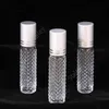 10ml non-slip essential oil roller bottles empty glass roll on essential oil perfume bottle essence travel container DAT399