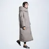 Marchi Collezione invernale di giacca Elegante cappotto femminile antivento Giacche trapuntate da donna Parka lungo e caldo Top 210913