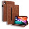 Business Leather Wallet Shockproof Cases For Ipad Pro 12.9 2021 Mini 6 5 4 3 2 1 7 8 9 9.7 inch 10.2 Air 10.5 10.2 11 Air4 Pro 2021 3gen 2 ID Card Slot Kickstand Men Flip Cover