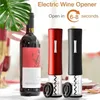Ouvre-bouteille automatique Vin Electric Red Foil Cutter Jar Cuisine Accessoires Rechargeable 210915