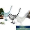 Metal Iron Wire Bird Hollow Model Artificial Craft Fashionable Home Furnishing Table Desk Ornaments Decoration Gift Drop Shiping Factory price expert design