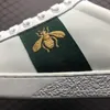 Herr Dam Sneaker Fritidsskor Toppkvalitet Snake Chaussures Läder Sneakers Ace Bee Broderi Ränder Sko Promenad Sportträningsskor Tiger storlek 35-48 us5-us14