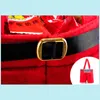 収納バッグサンタパンツスタイルバッグ素敵なかわいいおやつストッキングツリーフィラー袋クリスマスギフトクリスマスデコレーションナビダッド2022