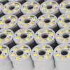 100PCS/LOT LED5730 SMD Lamp Beads 3W Bulbs Bicolor Warm White Dimmable Aluminum Substrate Downlight Round Lamps Plate for led Bulb