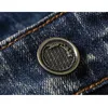 Haute Qualité Designer Mode Jeans Indiens Broder Rétro Déchiré Rue Mince Droite Plus La Taille 1701
