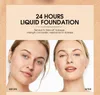 O.TWO.O 30 ml Vloeistof Gezicht Basis Foundation Full Professional Coverage Concealer Waterproof Easy Draag Olie Controle
