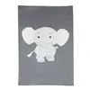 Decken zum Wickeln, dreidimensionale Elefantendecke, gestrickte Decke für Kinder