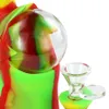 Water Bong Курение Bongs Cokah Силиконовые трубы стеклянные трубы H DAB Bubbler Bubbler Oil Rigs Higarette Tobacco