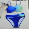 Bikinis vrouwen badpak vrouwelijke zwemkleding retro sexy zomer push up bikini set strand badpakken Biquini