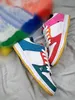 Parra x Dunks Low Multi-Color Designer Hommes Femmes Chaussures PRO QS Skateboard Chaussure Blanc Noir Noble Rouge Casual Runner Outdoor Baskets Baskets Sports