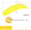 Hushåll Creative Cutter Banana Slicer Multifunktionell Frukt Vegetabilisk Korv Cereal Cutter Kök Matlagning Gadgets