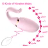 Trådlös vibrerande ägg vagina vibrator Vuxen sexleksaker för kvinna högkvalitativ klitoris stimulator fjärrkontroll kvinnlig vibrator