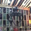 Halloween Party Supplies Giant Horrific Black Inflatable Spider Animal Balloon Model for Building/Roof Halloween Decoration