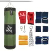 Boxing Bag Sand bag Fitness Hook Hanging Kick Punching Training Fight Karate Punch Muay Thai Children Gym Funching With Rotation Chain Taekwondo Upgraded Unfilled