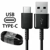 1.2m 4 pies USB Tipo C Cables de carga para Samsung Nota 20 Nota 8 S8 S9 S10 S21 Tipo-C Cable de cable de cable de datos de cargador de carga rápida de carga rápida