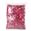 petali di rosa essiccato rosso reale fiore naturale rosa petalo 100g bagno secco fiore petalo spa sbiancamento doccia aromaterapia Q0826