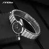 Sinobi 2021 Luxury Women Business Quartz Wristwatches Fashion Women's Golden Waterproof Stainless Steel Watch Female Clock Reloj Q0524