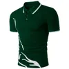 ZOGAA Mens Shirts Short Sleeve Male Casual Cotton Solid Anti-shrink Tops Men's Print Design Slim Fit Polo Shirt Men Summer 210401