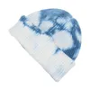 Dames Winter Nieuwe Groen Zwart Geel Tie Dye Hats Hip Hop Casual Houd Warm Bont Hat Gorros Quirurgicos Mujer