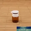 100 шт. / Лот оптом Amber 1ML стекло Эфирное масло бутылки разрывая выключение крышки 1 / 10oz Mini образец баночки Маленький пополненный горшок заводской цена цена экспертное обеспечение качества новейшего стиля