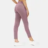 طماق ملابس النساء يوجا سروال سروال فيس الجري الترفيهي Legging Stretch High Pheist Training Prouters Women