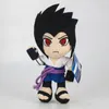 25cm Anime Naruto Plush Toy Cool Gaara Hatake Kakashi Uchiha Itachi Sasuke Dolls de pelúcia macios Presentes de Natal Toys Kids Toys