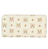 leather women wallets multi-card double zipper long wallet street trend polka dot printed clutch bags large-capacity color matchin268J